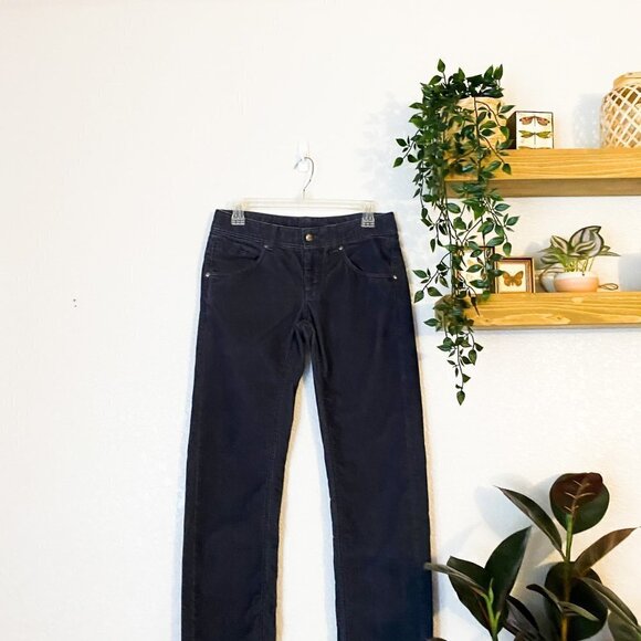 ☀️ ATHLETA Frontier Gray Corduroy Pants 4 Casual Pants Low Rise Everyday Work - Picture 2 of 6